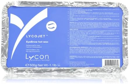 ライコンワックス ~ Lycojet アイブロウワックス 500g / 17オンス ストリップレスワックス