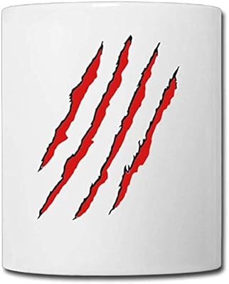 Bear Caw Coffee Mug 11 Ozメンズクリスマスギフトティーカップ、家族や友人への完璧な贈り物、楽しい白いコーヒーカップ