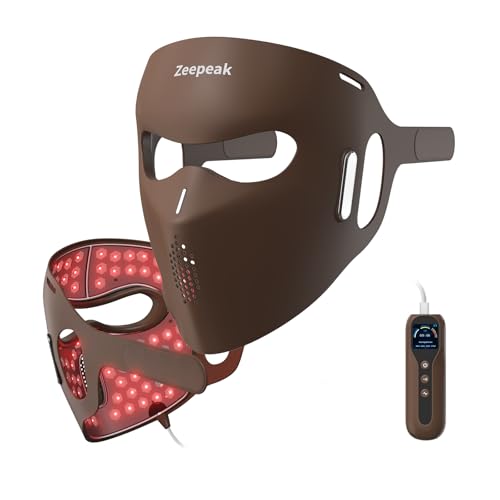 3D LED Red Light Therapy Mask for Face, FDA-Cleared, 360 LEDs, An...