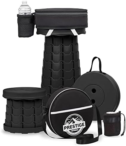 Upgraded Collapsible Stool, 400lbs Max Weight, Lightweight But Sturdy