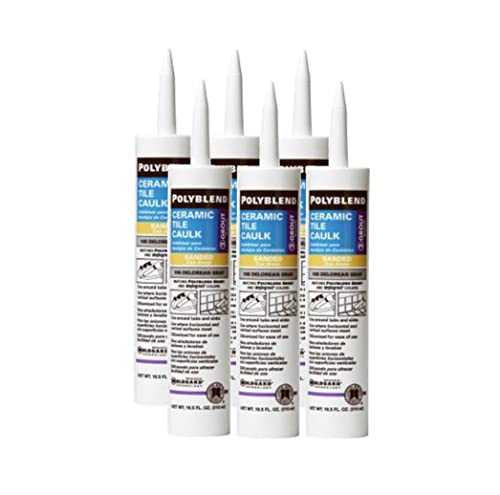 PC38210S-6 10.5 Oz Caulk para Baldosas Cerámicas Pack 6 miniatura 1