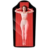 Red Light Therapy Mat, 74'X 33.5' Red Light Therapy Blanket Full Body, Infrared Bed Full Body Pad, Infrared Heating Pad for Pain Relief Therapy, Improved Sleep,1443LEDs Dual Wavelength (660nm & 850nm)