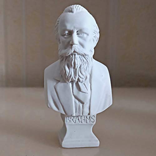 BESPORTBLE Miniatura Estátua de Busto 10 Pcs Pequeno Famoso Personagem Escultura Clássica Resina Est