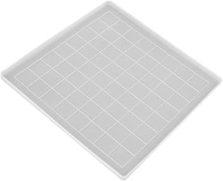 Sewroro Molde De Xadrez Cubos De Gelo Conjunto De Cristais De Chocolate Kit De Bolo Tabuleiro De Damas Molde Moldes De Fundição De Xadrez Moldes De Resina Para Tabuleiro De Xadrez Cristal