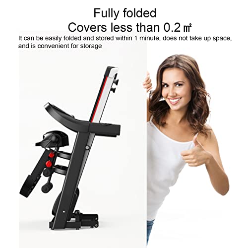 Image of High-end Treadmill Folding Treadmills for Home with Max 2.0 HP Folding Treadmill for Running and Walking Jogging Exercise Electric Treadmill Workout Running Machine for Exercise Home Gym Fitness