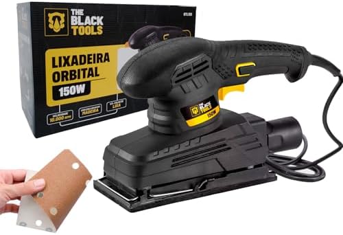 Lixadeira Orbital De Lixa Btl150 10000 Rpm 150w Preta Cor Preto F...