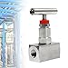Stainless Steel 316 Straight Needle Valve, 1/4