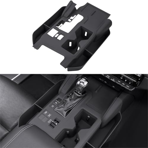 Silicone pad for Central Control Compatible Car Anti-Scratching Protective Cover Interior Tuning Land Cruiser 250 1958 2024-2025 Prado Lc250 Accessories Center Console Cover Organizer Storage Tray