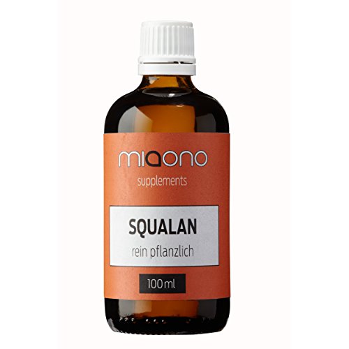 Preisvergleich Produktbild Squalan 100ml - rein pflanzlich - 100% naturrein von miaono