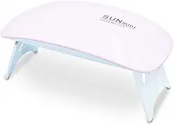 Mini Cabine Led/uv Sun Mini Portátil 6w Unhas Gel Branca Bivolt