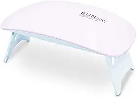 Mini Cabine Led/uv Sun Mini Portátil 6w Unhas Gel Branca Bivolt