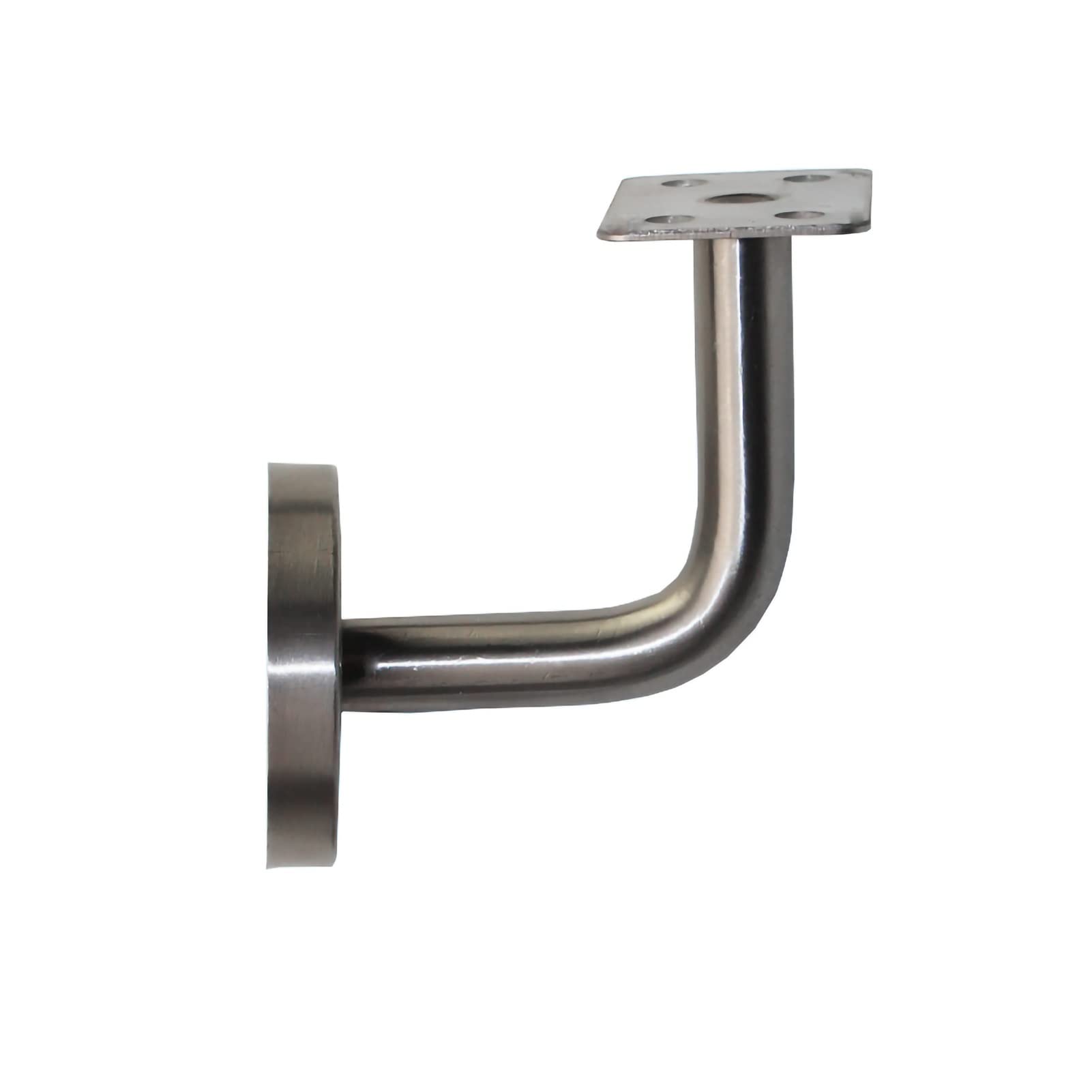Support de rampe d'escalier ultra résistant en inox pour une fixation murale stable