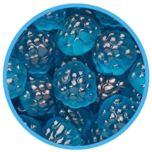 Huer Bulk Blue Razzberries Gummies 1 kg miniatura 4