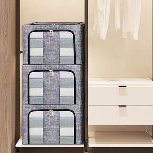 Boîtes de rangement vêtements imperméables avec couvercles protecteurs