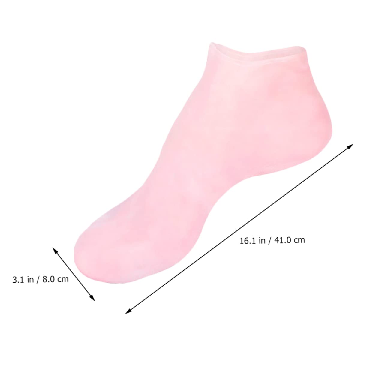 minkissy 2 Pairs Women's Anti-Dry Socks Soft Sealing Foot Socks Boat Socks Sole Pads Comfort Elastic