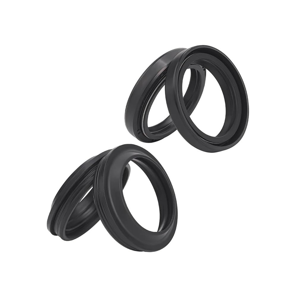 Motorrad 41x53x8/10,5 Gabel Dämpfer Öl Dichtung Und Staub Dichtung for Ka Su XVS650 GSF250(Dust and Oil seal)