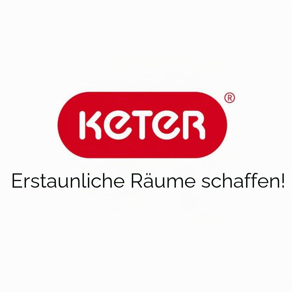Keter Utility Schrank Grau - 68 x 39 x 166 h