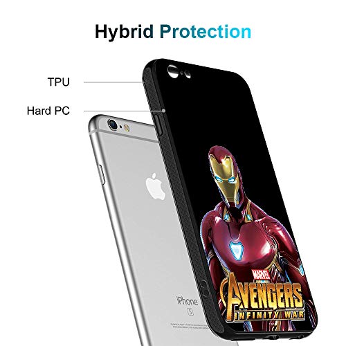 Image of MTT Marvel Iron Man Infinity War Printed Mobile Back Case Cover for Apple iPhone 6S & 6