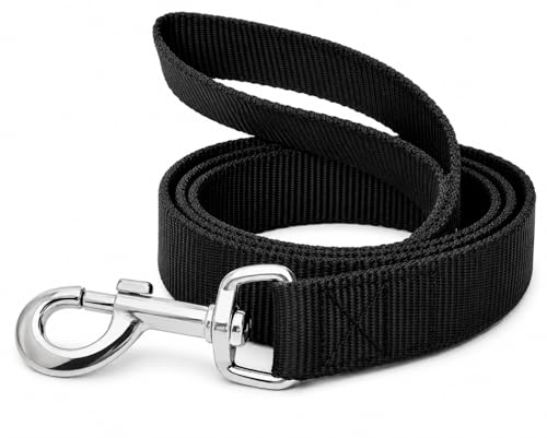 Image of VIP Collection Nylon Dog Leash with Trigger Snap Hook, Length 5 Feet