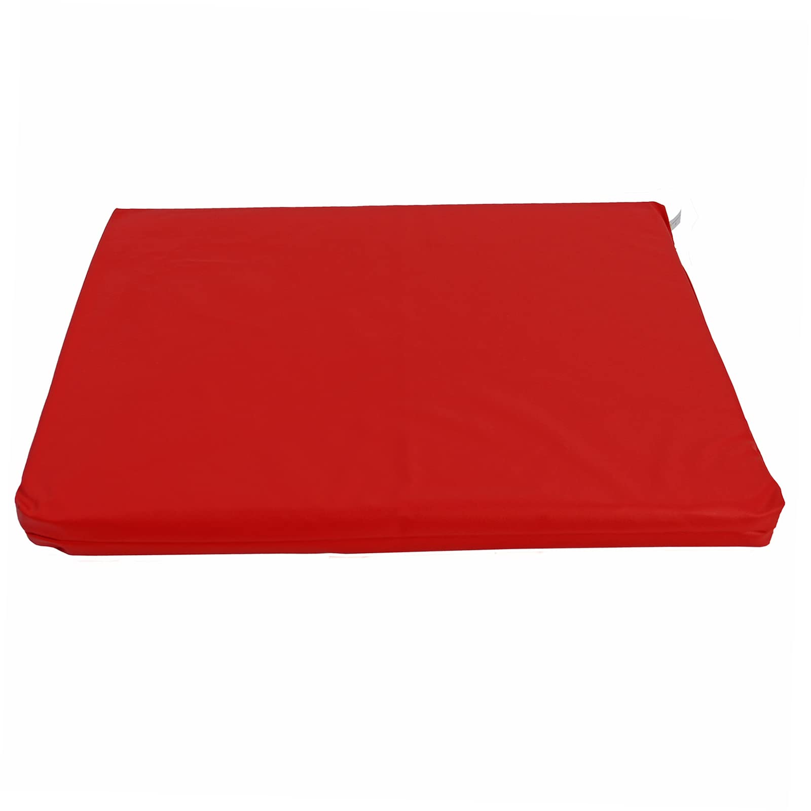 Actiaspet Heavy Duty Waterproof Dog Crate Bed with Hard Wearing 1000D Polyester Faux Leather Outer (Red, Small)