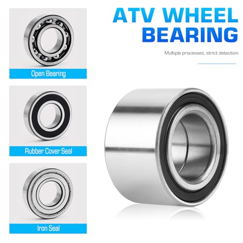 Image of Rear Left or Right CV Axle & Wheel Bearing Kit for Polaris Sportsman 400 HO /450 /500 HO /500 EFI /800 /570 2006 2007 2008 2009 2010 2011 2012 2013 2014, 2 CV Axles and 2 Wheel Bearings