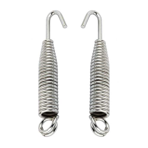 MHS Zula Bearing Spring 360' Rotating and Accessories for Hammock Porch Swings (Spring Pack of 2)