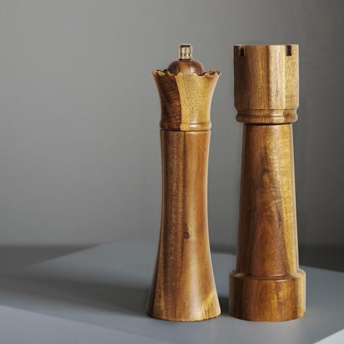 Macinapepe E Macinasale ILSA Vogue - Design Elegante Bianco | Macina In Ceramica Regolabile, 11 Cm