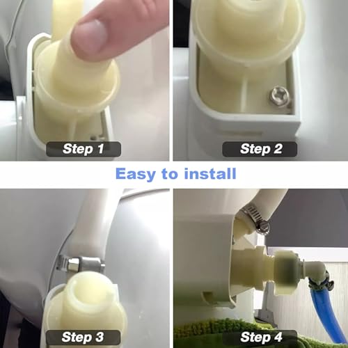 Image of 385311641 RV Water Valve Replacement Kit for Pedal-Flush Toilets Compatible with Sealand Dometic 321,320,311, 310,301,300 Fits for Camper Trailer Toilet Pedal flush Toilets