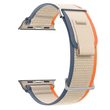 Pulseira esportiva Trail Loop de nylon macio para Apple Watch Ultra 2/Ultra de 49 mm, séries 10 de 46 mm, 9, 8, SE 2, 7, 6, SE, 5, 4, 3, 2 e 1 de 45 mm, 44 mm e 42 mm, unissex