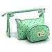 Produktbild Neue 3-teilige Kosmetiktasche Transparente Reise-Make-up-Hülle Frauen Reißverschluss Make-up Bad Organizer Aufbewahrungsbeutel WC Wash Beaut Kit