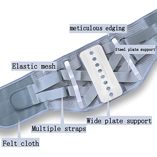Cinturón de soporte lumbar ajustable y transpirable para una vida sin dolor de espalda 4