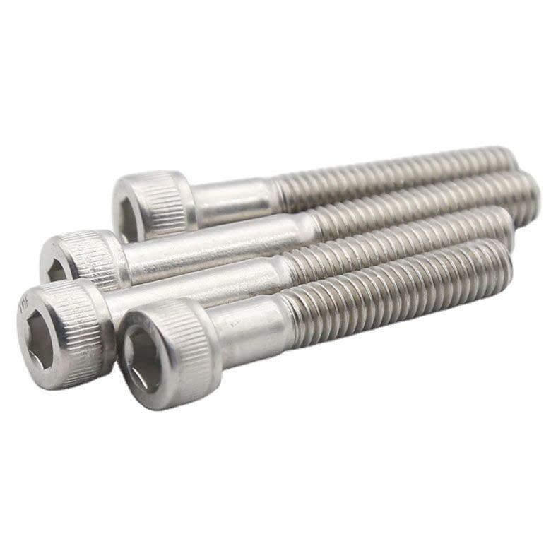MonsterBolts - #10-24 x 1 1/2" Socket Head Screws, Stainless Steel, Partial Thread, 100 Pack