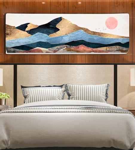 Image of Printed Split Ac Cover Indoor Unit For 1.5 Ton Capacity AC, Inner Unit Ac Cover, All Weather Cover /Attractive Digital Prints /Dustproof /Silken water-resistant Split Ac Cover (Mountain)