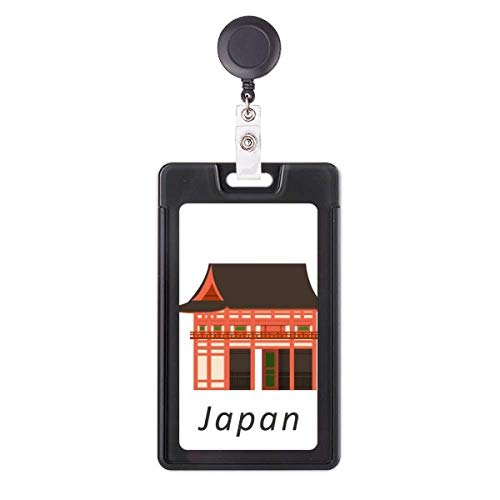 Porte-badge rétractable japonais Edo Culture House idée cadeau originale pour collègue