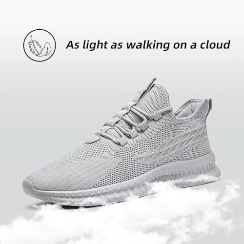 Image of DLWKIPV Womens Walking Shoes Slip On Sneakers Tennis Shoes Running Sport Workout Gym Shoes Athletic Non Slip Lightweight Breathable Fashion Casual Shoes for Travel Work