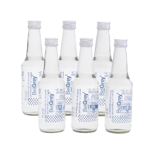 Image of Belgrey Waters Premium Glass Bottled Mineral Water 250ml Each, pH-Balanced, Chemical-Free, Natural Spring Taste, Mineral-Infused Hydration, Glass Bottle - Pack of 6
