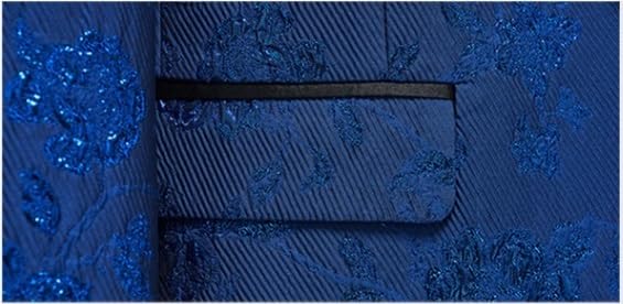 Classic Men’s 2 Piece Suit Set with Pants Formal Tuxedo for Business Weddings and Parties(White,XX-Large)2