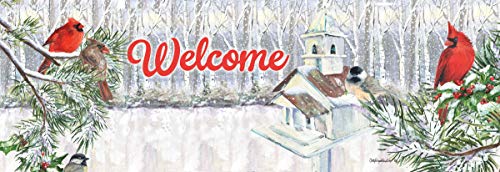 CUSTOM DECOR, INC. Cardinal Church - Signature Sign - 5 inch x 15 inch PVC Sign Licensed, Trademarked, Copyright by CDI. Made in The USA