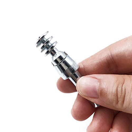 Image of Carbide Tires Studs, Marrkey 22.8mm Spikes for Tires-Security Anti-Skid Car Wheel Snow Tire Chains Studs for ATV SUV Motorcycle Loaders Tractors MS1911 (100)