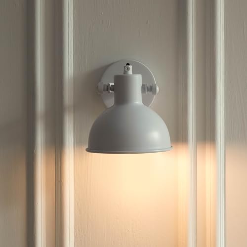 Image of Divine Trends Focus Reading Wall Light Matt White Polished for Reading Bedside, Living Room, Bathroom, Balcony, Industrial Use, Restaurants and Hotel Use | Wall Lamp - Pack of 1