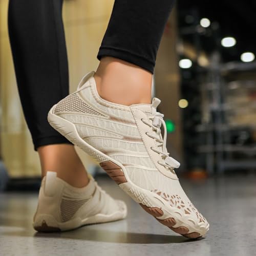 Smoneyful Hiking Footwear Barefoot Shoes Women, Breathable Non Slip, Wide Toe Water Hike, Neuropathy Grounded Comfort Wear4