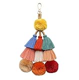 ♥Tolle Farbe : Verschiedene farbige Quasten: Elegantes Weiß, reines Blau, süßes Pulver, tiefes Schwarz, kühles Rot, natürliches Grün, leuchtendes Gelb, tiefes Meerblau usw. voller Vitalität, um Ihren verschiedenen Bedürfnissen gerecht zu werden.