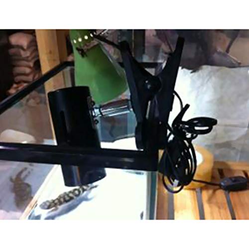 Suporte de luz, Romacci 85-265V 300W UVB Suporte de luz para animais de estimação Braçadeira de fixa