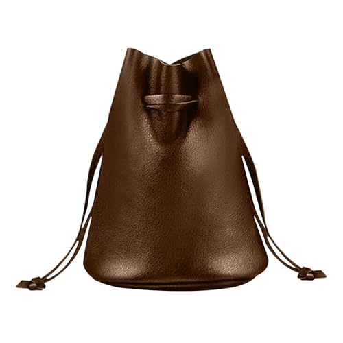 Bolsa de couro com cordão Sacos com cordão pretos