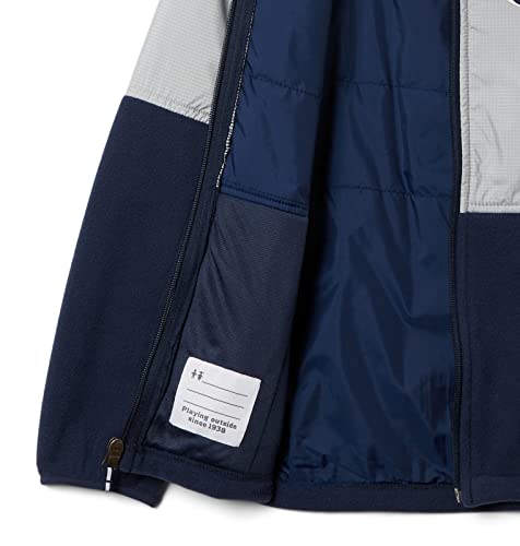 Image of Columbia Kids' Collegiate Flanker Overlay Fleece Jacket