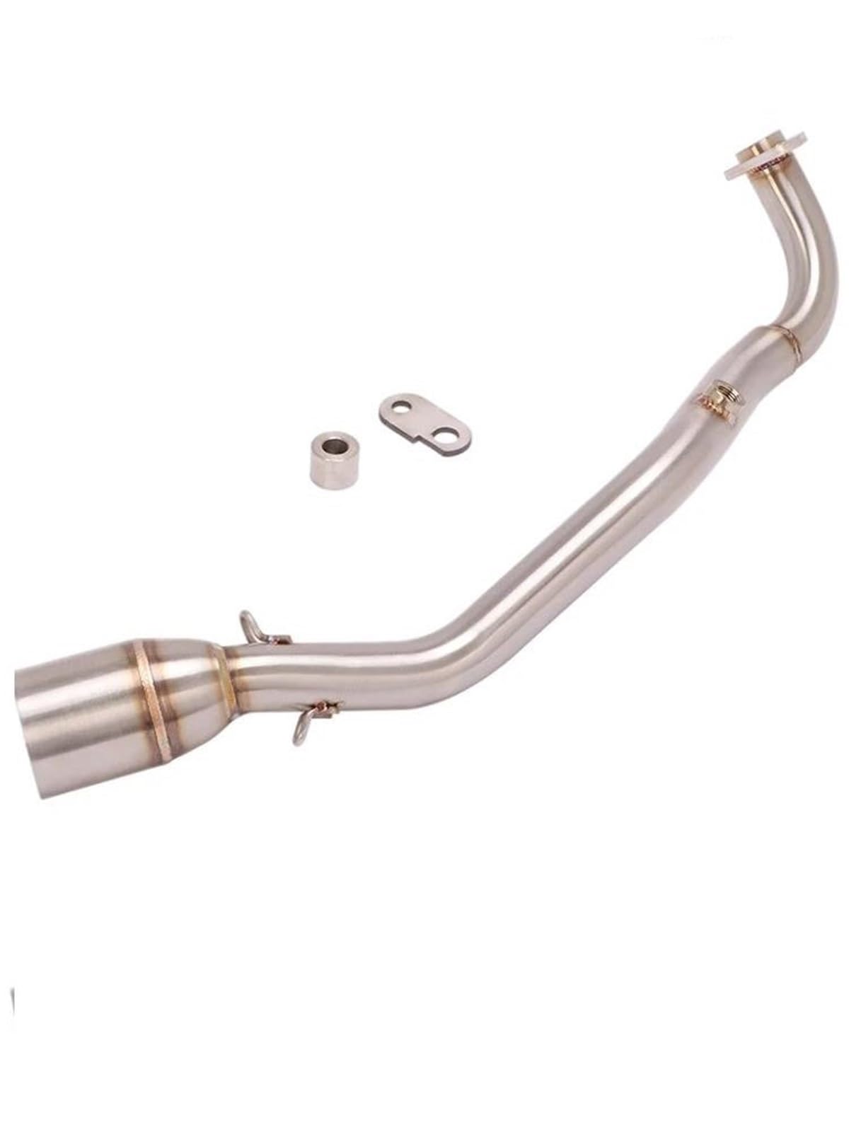 Sistemas De Escape De Motocicleta, Tubo De Escape Modificado, Silenciador De Tubo De Enlace Delantero, Compatible con para Y&amaha para Cygnus 125cc