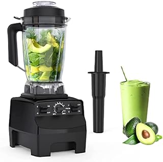 Blender Smoothie Maker, Jug Blenders 2000W, Smoothie Blender with 10 Speed Control, with 2L BPA-free Tritan Container and 8 Stainless Steel Blades, Professional Food Processor and Blender for Kitchen