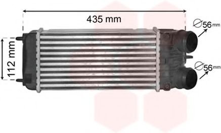 VAN WEZEL 40004353 Intercooler
