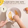 JEETEE 23pcs Pots and Pans Set Non Stick, White Cookware Sets for Kitchen, w/Frying Pans, Saucepans, Sauté & Griddle & Crepe Pan, Induction Cooking Pots (PFOA/PFAS Free) #4