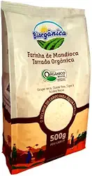 Farinha de Mandioca Torrada Orgânica Biorgânica 500g